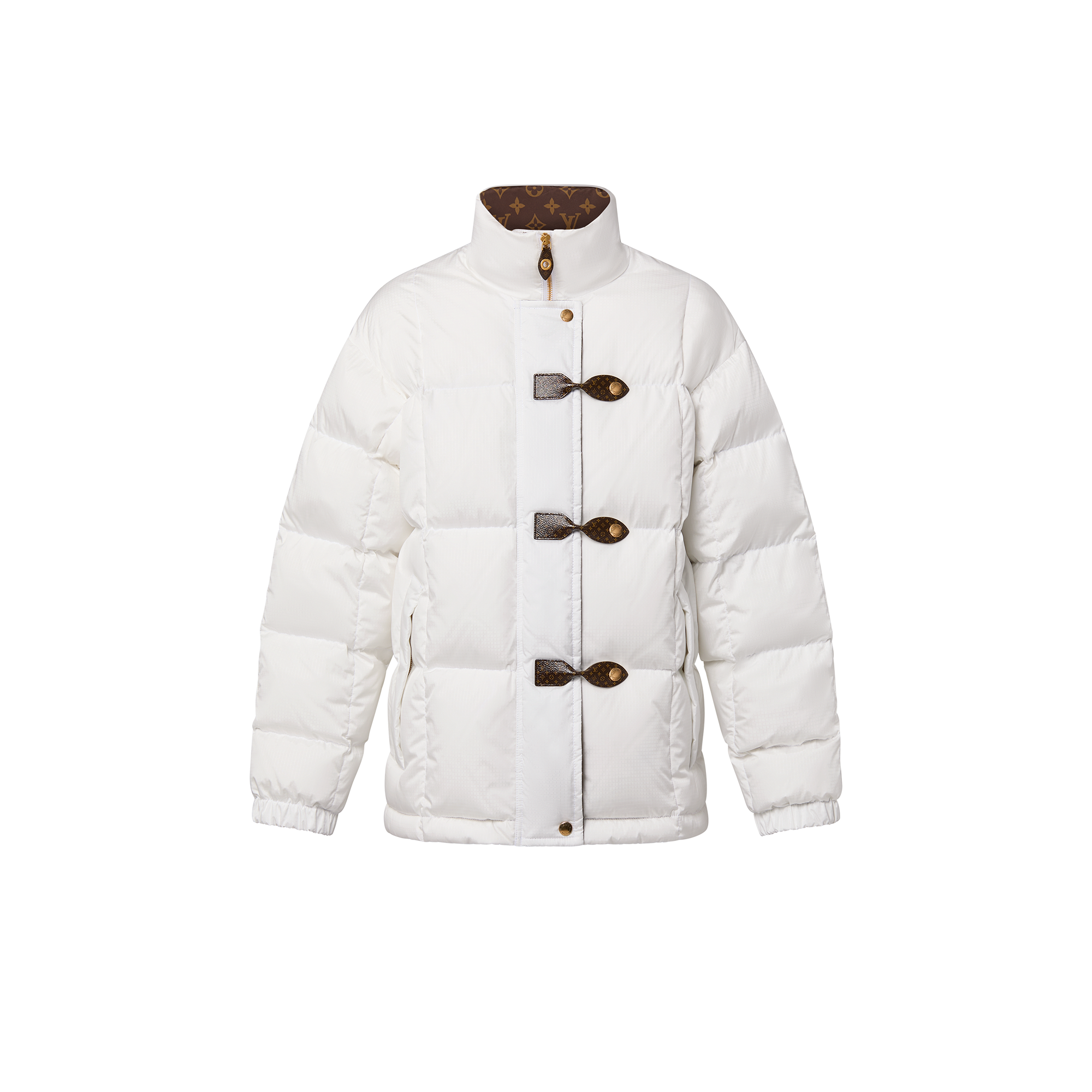 Monogram Accent Pillow Puffer Jacket Ready To Wear Louis Vuitton